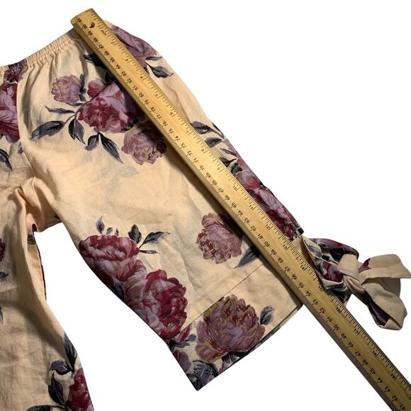 Live 4 Truth Rose Blossom Bell Sleeve Top - Size 1X - Picture 8 of 8